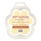 One Fur All Pet House Wax Melts vainilla y sándalo, paquete 2 para ambientar espacios.