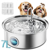 oneisall bebederos para perros grandes con capacidad de 7 litros, ideal para paseos largos.