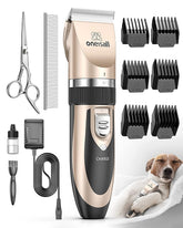 Oneisall cortapelo para perros con motor silencioso para sesiones tranquilas
