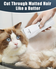 Oneisall cortapelos gatos inalambrico para grooming en casa.
