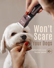 Oneisall cortapelos para perros, dos velocidades para diferentes pelajes.
