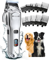 oneisall cortapelos para perros con hojas de acero inoxidable para pelaje grueso.
