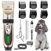 Oneisall cortapelos para perros con bajo ruido para mascotas sensibles