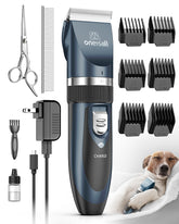Oneisall cortapelos silencioso para mascotas, ideal para sesiones tranquilas y sin sobresaltos.