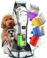 Oneisall cortapelos profesional inalámbrico detalle de manejo para grooming cómodo