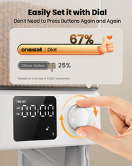 Oneisall grabadora de voz 10s para avisos de comida.