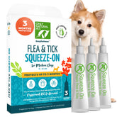 Only Natural Pet EasyDefense: aplicación entre hombros para protección natural del perro.