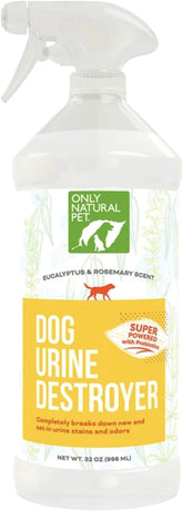 Only Natural Pet: botella rociadora de limpiador de enzimas para manchas de orina