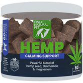 Only Natural Pet masticables suaves de cáñamo para reducir estrés en perros.