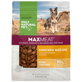 MaxMeat Holistic de Only Natural Pet, pollo con calabaza y perejil, comida completa.