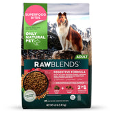 Only Natural Pet Raw Blends: bolsa de 4 libras para perros grandes, fácil de almacenar