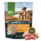 Only Natural Pet RawMeals Receta Pollo: bolsa de 9.5 oz lista para servir