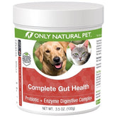 Only Natural Pet Salud intestinal completa en polvo para perros y gatos, favorece la digestión.