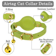 OOPSDOGGY Diseño ligero del collar de cuero para uso diario.