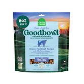 Open Farm Goodbowl aderezo congelado de res para perros, sabor intenso y fácil de servir.