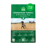 Open Farm, bolsa de granos antiguos y pavo, dieta equilibrada para perros.