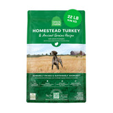 Open Farm grano antiguo para perro seco, proteína alta y digestión suave.