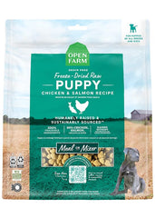 Open Farm Puppy Morsels: carne al 95% para proteínas diarias.