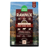 Open Farm RawMix, bolsa de 20 lb frente, proteína balanceada para perros activos