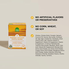 Open Farm Rustic Blend: textura cremosa para una experiencia atractiva de comida húmeda.