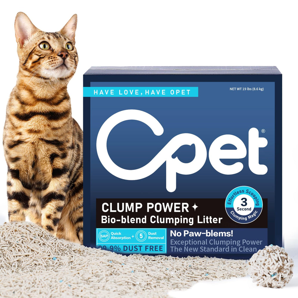 OPET arena para gatos tofu mezcla, empaque de 19 lb con aroma a leche.