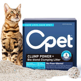 OPET arena para gatos tofu mezcla, empaque de 19 lb con aroma a leche.
