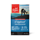 ORIJEN alimento para perro seco sin granos, receta original, ideal para perros activos.