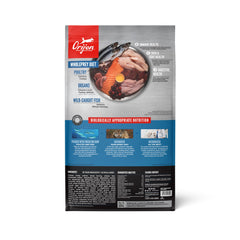ORIJEN alto contenido proteico, alimento para perros con proteína de origen animal.