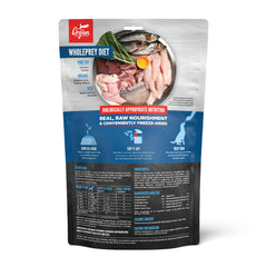 ORIJEN Epic Bites, ingredientes crudos destacando calidad nutricional