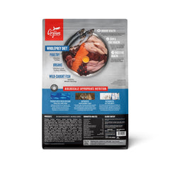 ORIJEN Original, primeros ingredientes pollo, pavo y salmón, proteína de alta calidad.