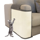 Oroonoko protector de sisal para sofá en gris oscuro, protege el mueble de arañazos.