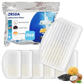 ORSDA filtros para fuente de gato D60 con carbón y resina