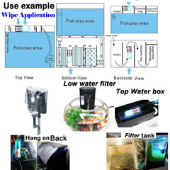 OsAtNb lámpara UV sumergible para acuario, ideal para mantenimiento del agua.