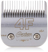 Hoja desmontable Oster CryogenX 4F para un corte preciso en perros.