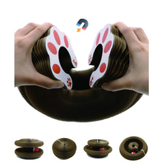 OTANIMACHI Juguete órgano mágico con acordeón, bolas y campana para juego dinámico.