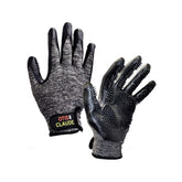Guantes de grooming Otis y Claude, ajuste ajustable para aseo cómodo de mascotas.