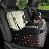 OtterPets asiento para perro pequeño con espuma de memoria para mayor confort en viajes.