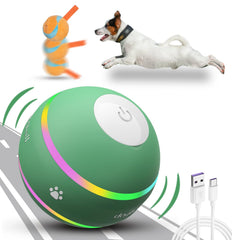 OULUXYLS bola interactiva para perros con luces, ideal para estimulación visual.