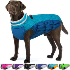 OUOBOB abrigo para perros XXL con impermeable y cierre trasero para un ajuste seguro