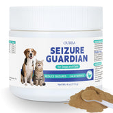 Ourea Seizure Guardian envase frontal para promover el soporte nervioso de mascotas
