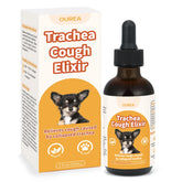 Ourea: frasco de elixir para la tráquea del perro, apoyo suave.