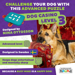 Outward Hound Dog Casino ajuste-dificultad adapta el reto al nivel del perro.