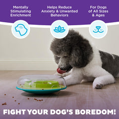 Outward Hound Wobble Bowl laberinto interno para reto mental suave