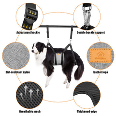 Ownpets refuerzo doble de cinturón y mosquetones para mayor seguridad.