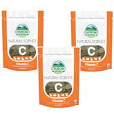 Oxbow Vitamina C para mascotas pequeñas, botella, apoyo general a la salud.