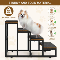 OYEAL estructura triangular estable para mascotas grandes