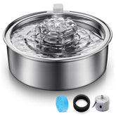 Fuente OYES fontana-gatos-2l-inoxidable: duradera y fácil de limpiar.