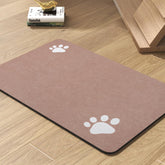 PADOOR alfombrilla absorbente para comida y agua de mascotas, evita derrames