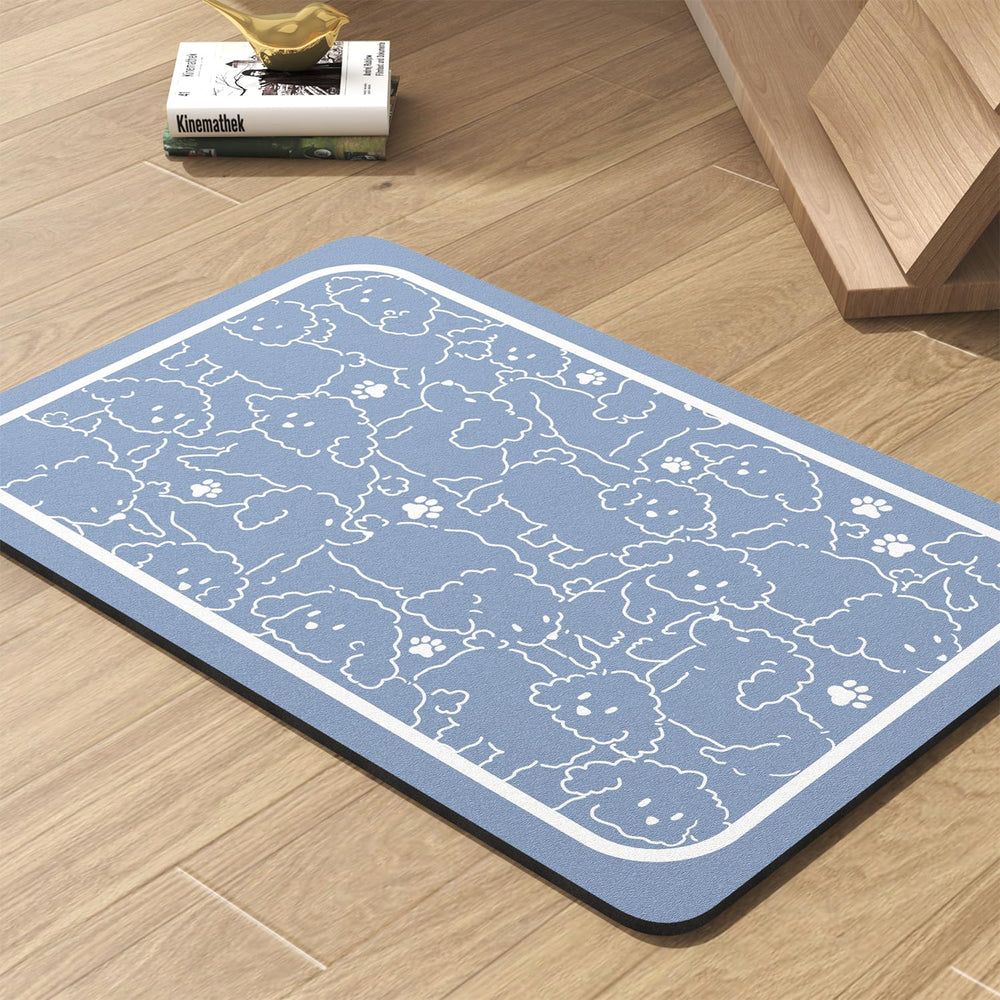 PADOOR almohadilla absorbente para alimentación de perros, mantiene seca la zona de comer.