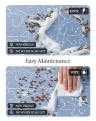 PADOOR base antideslizante e impermeable mantiene el cuenco estable.